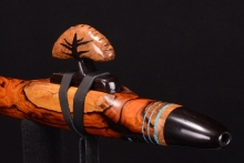 Ironwood (desert) Native American Flute, Minor, Low E-4, #G30K